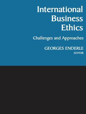 cover image of International Business Ethics